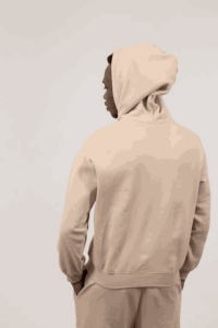 Person wearing a fitted casual outfit, posing outdoors showing clothing fit.